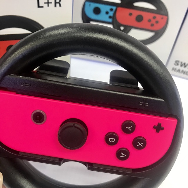 พวงมาลัย Nintendo Switch [กล่องละ 2 อัน] [เล่น mariokart8] [iplay Switch Handle steering wheel] [Joy Con Wheel Pair]