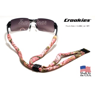 สายคล้องแว่นตา Croakies รุ่น Suiter XL Realtree Xtra Hot Pink