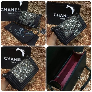 ‼️ลดสุดๆ‼️👜 Chanelเพชร 10"🎉🎉