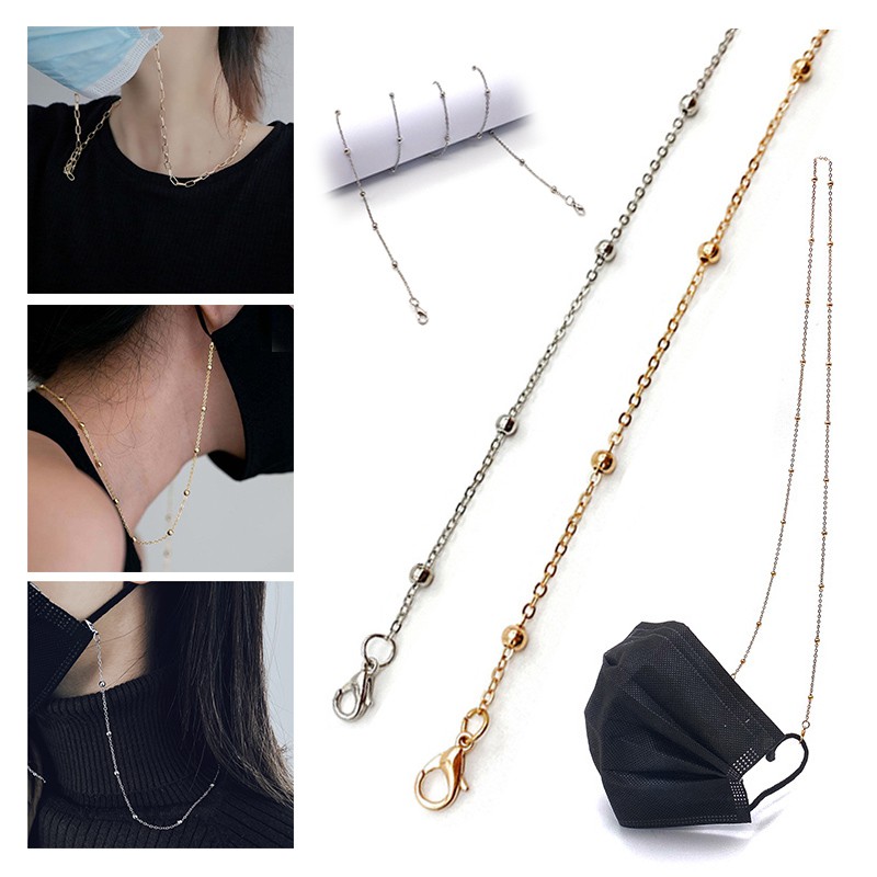 [zomi] สายคล้องหน้ากาก สายห้อยแมสก์ โซ่คล้องหน้ากาก ป้องกันการสูญหาย สไตล์ญี่ปุ่น และเกาหลีใต้. 