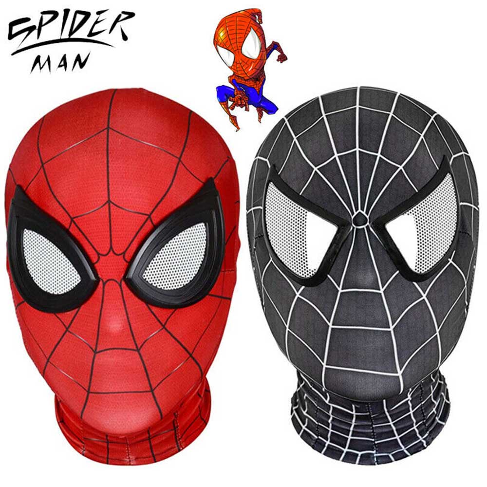 COD✓ Heroes Homeless Spiderman Mask Cosplay Costume Props Masks Avengers  Superhero | Shopee Thailand