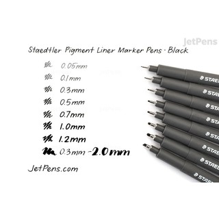 ปากกาตัดเส้น มาร์สกราฟฟิคพิกเม้นท์ STAEDTLER