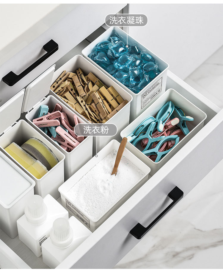 พร้อมส่งMUJI Japan Styleสไตล์ญี่ปุ่น พร้อมฉลาก การจัดหมวดหมู่ กล่องเก็บ ...