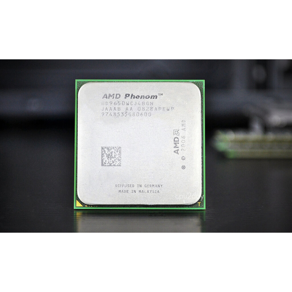 Amd Phenom X4 9850 Hd9850xaj4bgh 125w Quad Core Desktop 2 5ghz Cpu Socket Am2 940pin 2nsf S Pแท