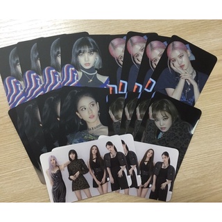 พร้อมส่ง blackpink photocard ของแถมktown blackpink 4+1Pre-order benefit set ktwon 1set5ใบ