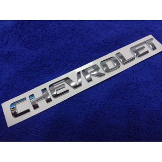 โลโก้ CHEVROLET สีชุป ( 1.8×20cm ) ราคาต่อ 1ชิ้น