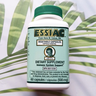 สารสกัดจากสมุนไพร Natural Herbal Dietary Supplement 500 mg 60 Capsules (ESSIAC®)