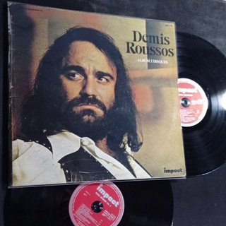 แผ่นเสียง 12 นิ้ว รวมเพลงฮิตDemis Roussos ชุด2แผ่น ทดลองฟังได้ครับ