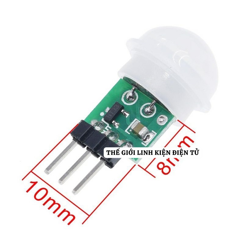 AM312 PIR DC 2.7-12V โมดูลอินฟราเรดขนาดเล็ก