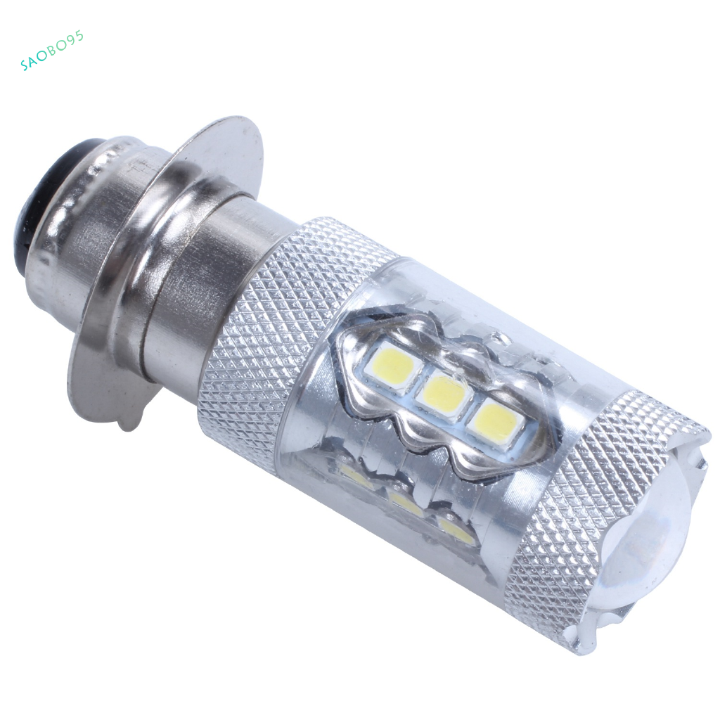H6 Headlight LED Light Bulbs ,12V Xenon White P15D1/H6M 80W Fog Light