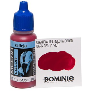 NK Gundam Hatyai Vallejo Mecha Color : 011 Dark Red 17 ml