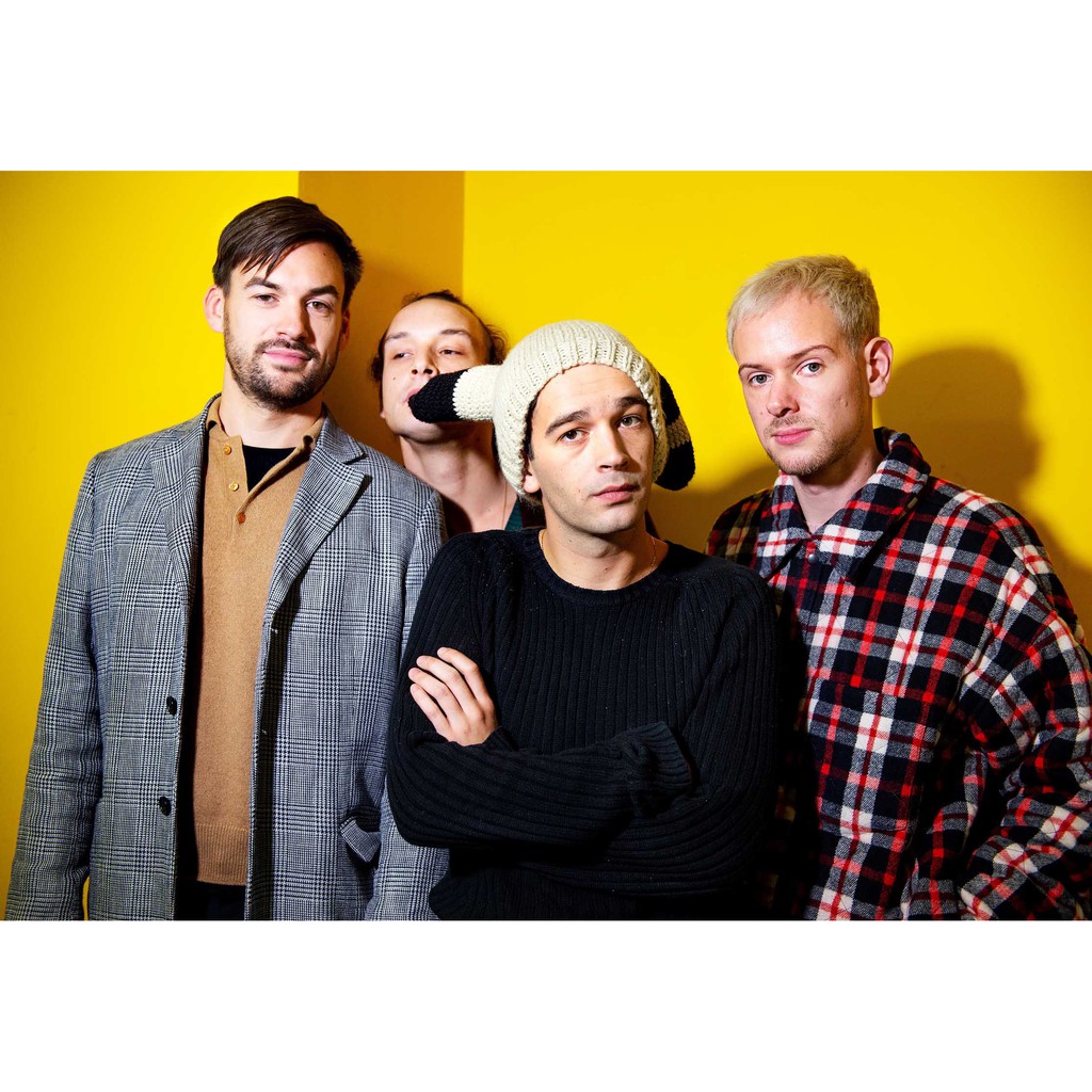 โปสเตอร์ The 1975 Matty Healy แมตทิว ฮิลลี่ โปสเตอร์ ตกแต่งผนัง วงร็อก Music Poster โปสเตอร์วินเทจ โ