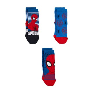 Mothercare [แพค 3 คู่] ถุงเท้า Spiderman Socks - 3 pack