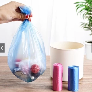 ถุงขยะ พกพา 100ใบขนาด 45×50CM 5ม้วน เนื้อเหนียว ไม่สกปรก