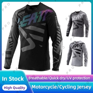 【COD】 พร้อมส่ง เสื้อกีฬาแขนยาว ลาย DH Downhill Off Road สําหรับขี่จักรยานเสือภูเขา MTB