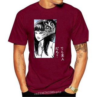 เสื้อยืดผ้าฝ้าย พิมพ์ลาย Tomie Junji Ito Collection 80 สําหรับผู้ชาย IIccmi23JOehge56Size S-5XL