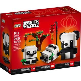 Lego Brick Headz 40466 Chinese New Year Pandas ของแท้ พร้อมส่ง