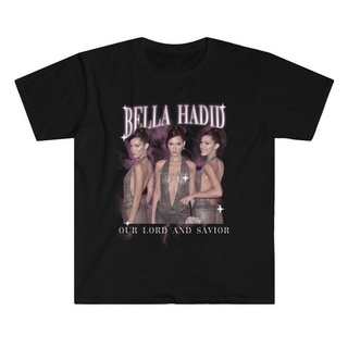 เสื้อยืด ลาย Bella Hadid Our Lord And Savior สําหรับผู้ชาย (1)