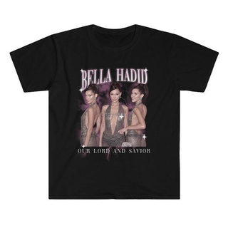 เสื้อยืด ลาย Bella Hadid Our Lord And Savior สําหรับผู้ชาย (1)