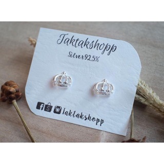 Earring silver925 ต่างหูเงินแท้