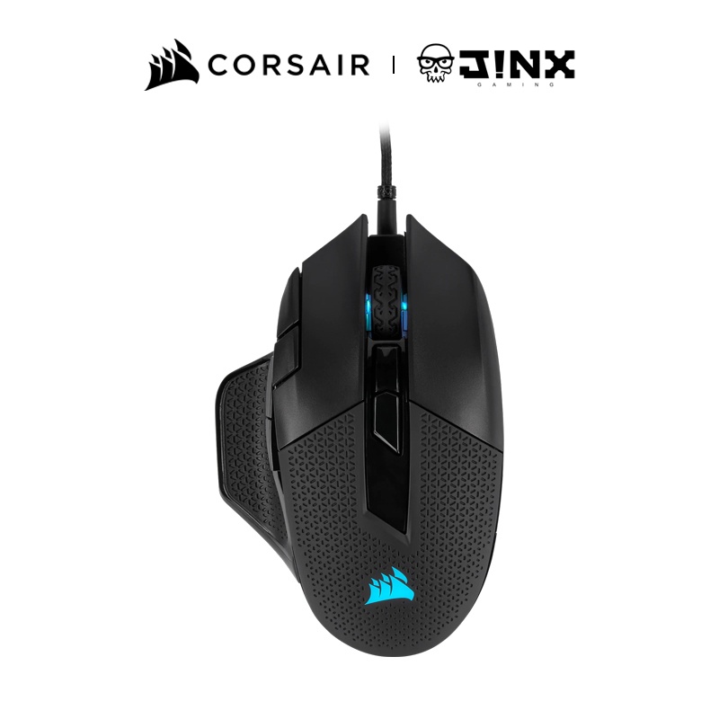 Corsair Nightsword RGB Tunable FPS / MOBA Gaming Mouse ประกันศูนย์ 2 ปี