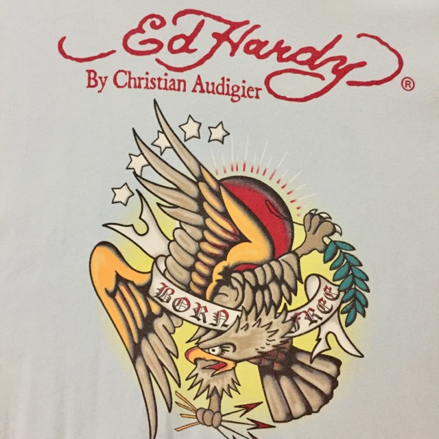 เสื้อยืด Ed Hardy มือสอง