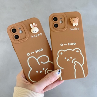 เคสโทรศัพท์มือถือแบบนิ่ม TPU ลายการ์ตูนน่ารัก สําหรับ Samsung Galaxy S21 S22 S20 Plus Note 20 Ultra A03 Core A03S A33 A53 A73