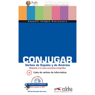 Conjugar verbos de España y América (Nivel A1-C2) : 9788477117186 (นำเข้าของแท้100%)