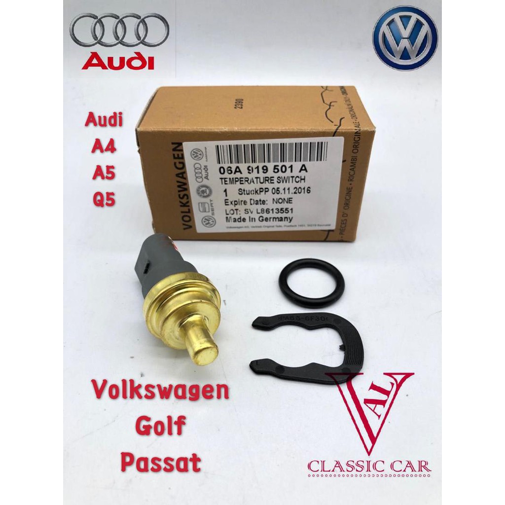 VOLKSWAGEN PASSAT GOLF AUDI A4 A5 Q5 TEMPERATURE SWITCH ( 06A 919 501A )