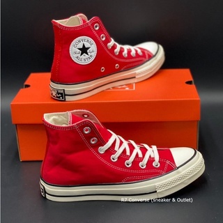 🚩  Chuck Taylor 70s Hi สีแดง❤️หุ้มข้อ ✅สินค้าพร้อมกล่องป้ายแท็กเกาหลี มีเก็บปลายทาง