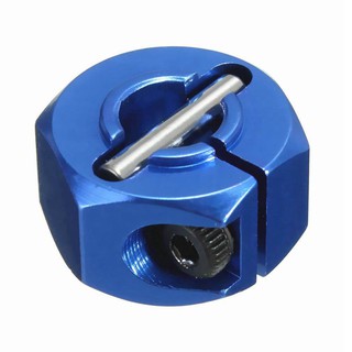 RC Blue Aluminum 7.0 Wheel Hex 12mm Drive with Pins Screws 4P HSP HPI Tamiya Ca