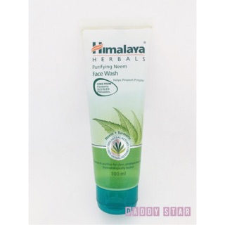 (แถม!!มาส์กหน้า89฿) Himalaya Herbals Purifying Neem Face Wash 100ml. เจลล้างหน้า โฟมล้างหน้า เป็นสิวง่าย ลดสิว