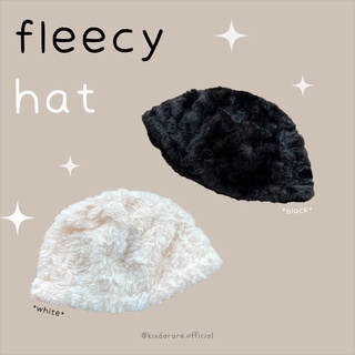 KINDARARE - fleecy hat 🪞✨ (พร้อมส่ง 5 สี)หมวกครึ่งหัวขนปุย fluffy สุดน่ารัก ตรงปก ถ่ายจากของจริงเท่านั้น (พร้อมส่ง 4 สี)