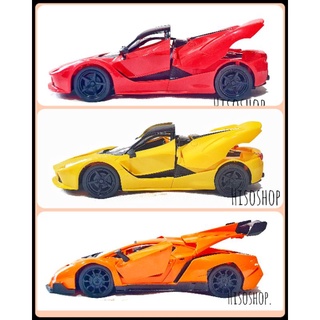 X Sports car รถบังคับ 6 ทิศทาง เปิดประตู เปิดท้ายได้ แถมถ่านชาร์จ คันใหญ่ สุดคุ้ม คละสี Toy world