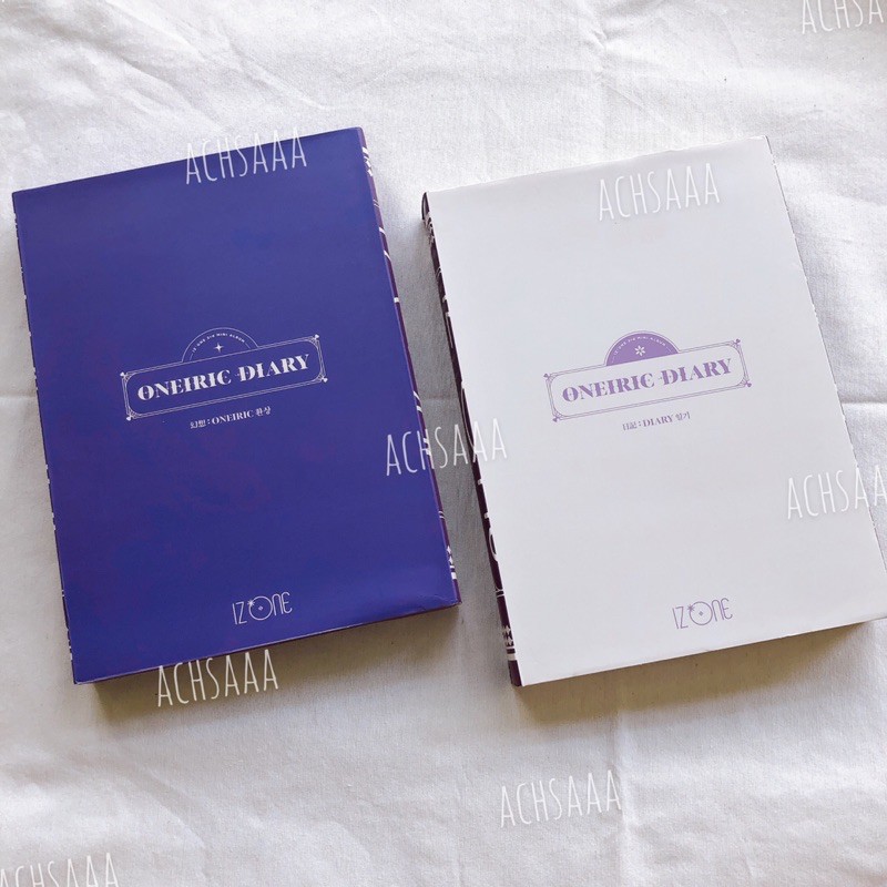 อัลบั้มไดอารี่ Izone oneiric Izxone choi yena ahn yujin เท่านั้น