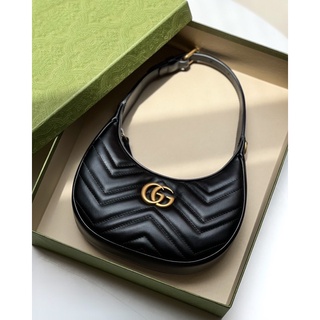 New Gucci marmont halfmoon bag