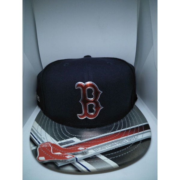 New Era Snapback Hat Cap 9Fifty Boston Red Sox