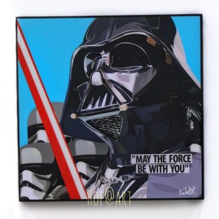 Darth Vader #4 ดาร์ธเวเดอร์ Star Wars สตาร์วอร์ส รูปภาพ​ติด​ผนัง​ pop art แต่งบ้าน ของขวัญ กรอบรูป​ โปสเตอร์