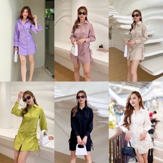 Intuon มินิเดรสเซิ้ต babydress ผูกด้านหลัง T-Shirtnista