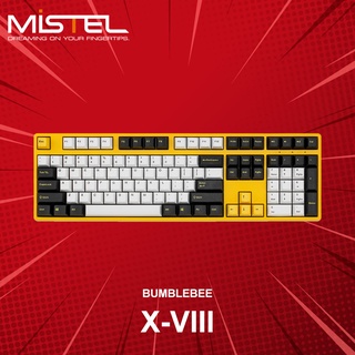 คีย์บอร์ด Mistel รุ่น X-VIII Bumblebee (ภาษาไทย) ประกันศูนย์ 1 ปี