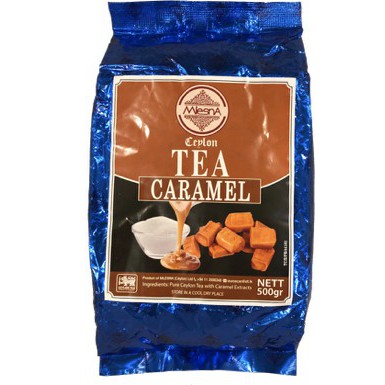 Mlesna Caramel Tea big bag 500g มาเลสน่า ชากลิ่น คาราเมล ชนิดถุงใหญ่ 500กรัม