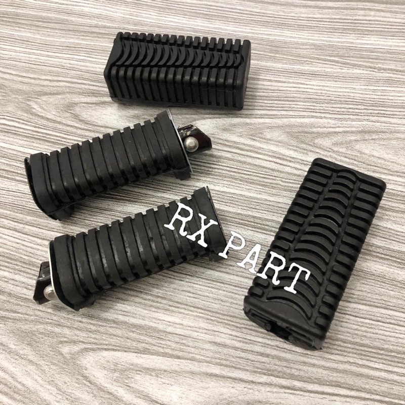 พักเท้าหน้ายางนุ่ม/เท้าเหยียบหลัง SQUARE 2 แขนวัสดุหนา king rx k rx king