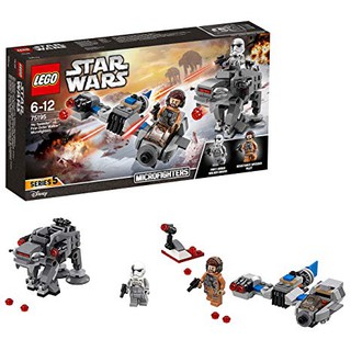 LEGO STAR WARS : No. 75195 SKI SPEEDER VS. FIRST ORDER WALKER Microfighters 2018 Series ของแท้ 100%