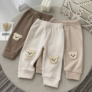 Autumn Winter Baby Leggings Cute Bear Pants Trousers for Newborn Boy and Girl