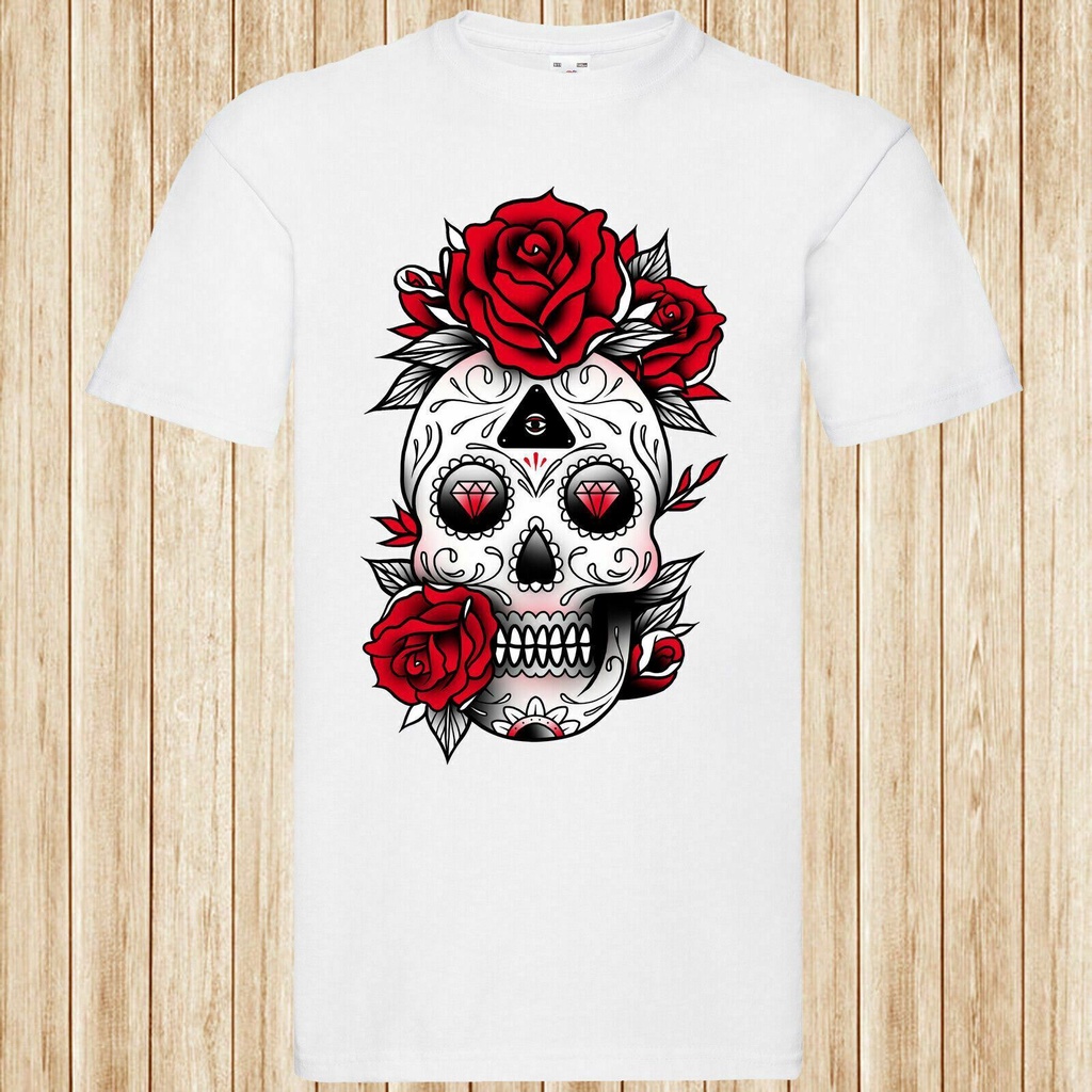 Skull Candy Popular Creative Tee Men Clothes
