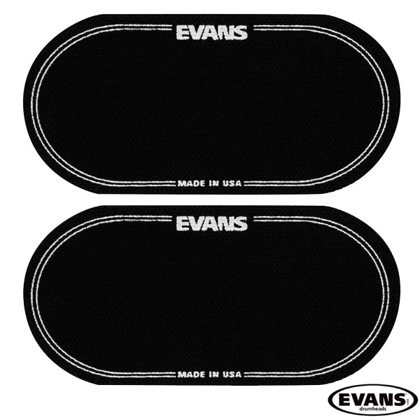 Evans™ Bass Drum EQ Patch แผ่นเสริมติดกลองเบส แพ็ค 2 ชิ้น รุ่น EQPB2