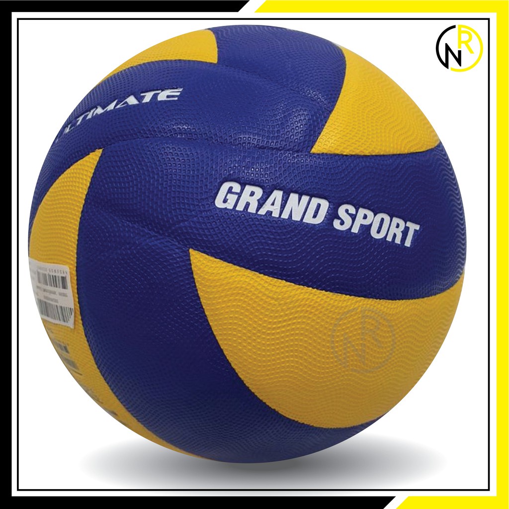 Volleyball net frame ตาข่ายวอลเลย์บอล วอลเลย์บอล แกรนด์สปอร์ต รุ่น ULTIMATE 332066 หนังนิ่ม**แถมเข็ม+ตาข่ายใส่บอล**
