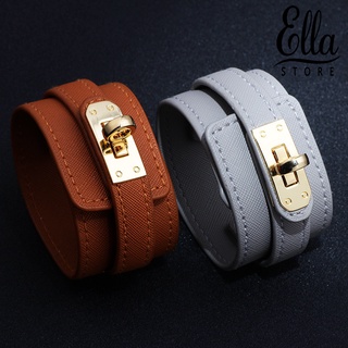 Ellastore123 สร้อยข้อมือ น้ําหนักเบา ทนทาน เครื่องประดับ สําหรับเป็นของขวัญ