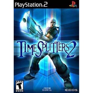 แผ่นเกมส์Ps2 - TimeSplitters2 เกมส์แนวตลุยด่าน แผ่นไรท์คุณภาพ (เก็บปลายทางได้)