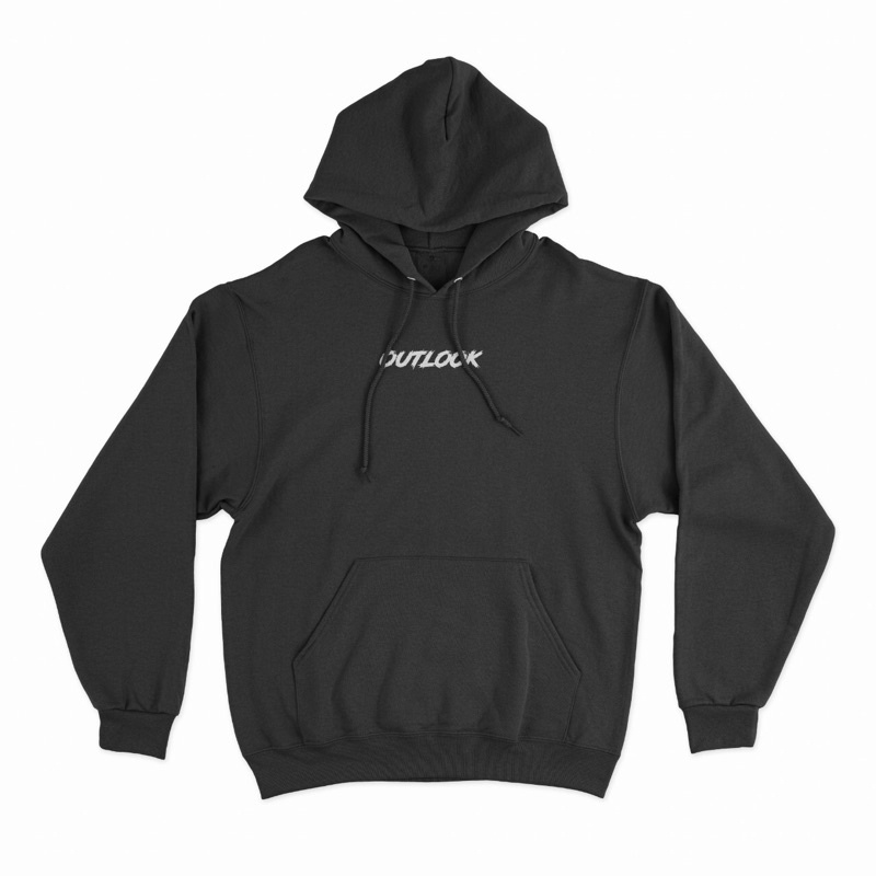 Outlook Pullover Hoodie สีดํา Sectar